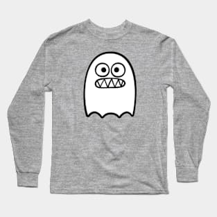 Concerned Ghost Long Sleeve T-Shirt